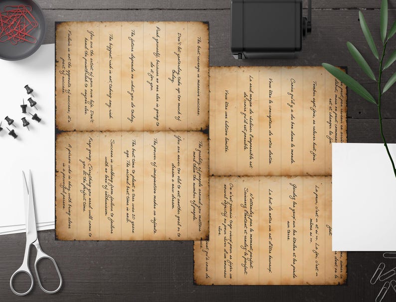Junk Journal Affirmations
Daily Inspiration Jar
Vintage Self-Care
Motivational Notes
Digital Download Gift
Positive Mindset
Multilingual Quotes