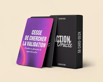 Cartes de Guidance dAction Spirituelle Développement Personnel Guérison Intérieure Confiance Alignment Énergétique PDF Tarot Français