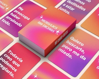 Karty Oracle Czytanie Amorosas Mensajes PDF Tarot Cyfrowy Baraja Oráculo Okultystyczne emocje do druku Pobierz Natychmiastowe Relacione Tarot