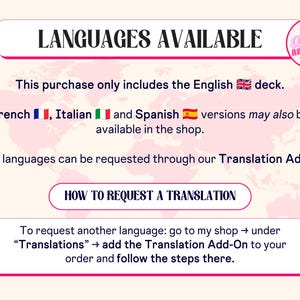 Cosmic Insights Vintage Tarot Cards Oracle Printable Deck Tarot Companion Cards Energy Reading Retro Oracle Deck Mystical Divination Cards image 5