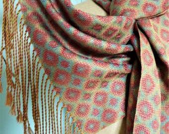 Handwoven Ultrafine Luxury Silk Scarf for Women and Men, with  Lots of Iridescence