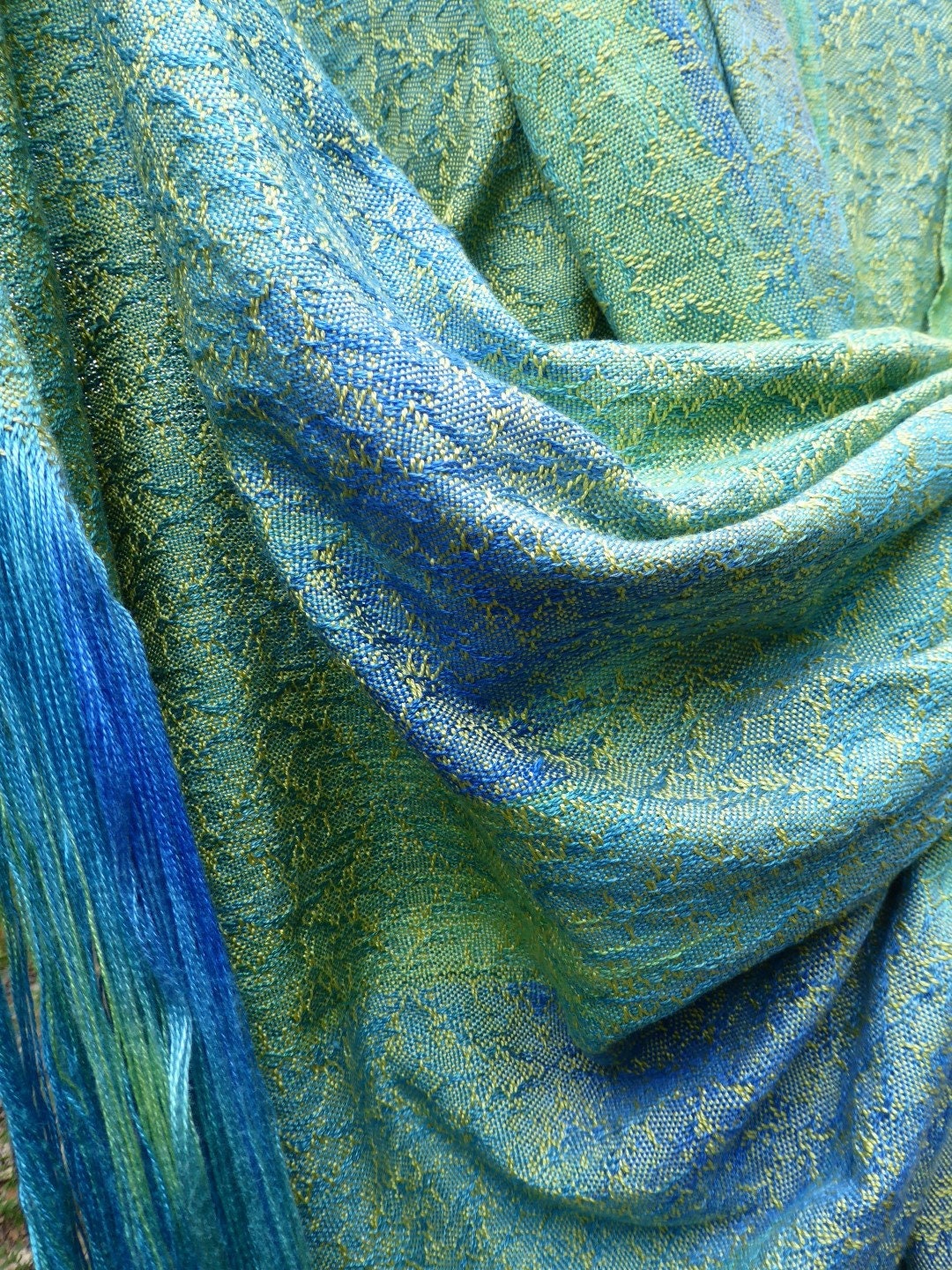 CUSTOM Handwoven Hand Dyed Silk Fabric Meterage - Etsy