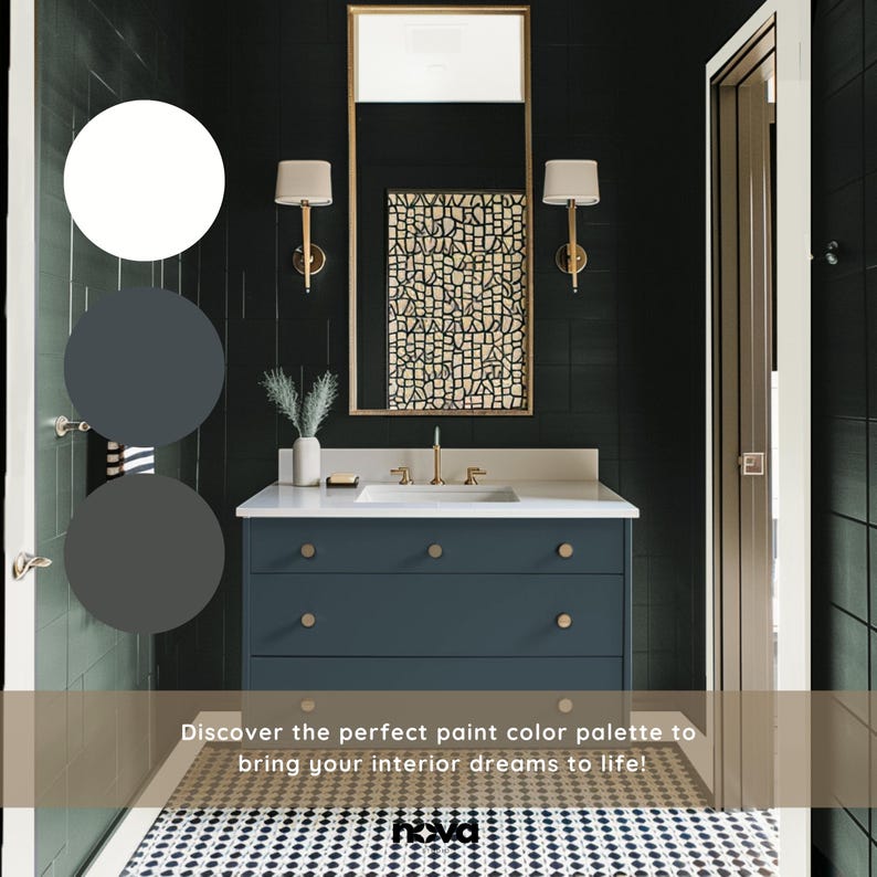 Nowoczesny dom w górach, paleta kolorów farb Benjamin Moore (PDF) zdjęcie 5