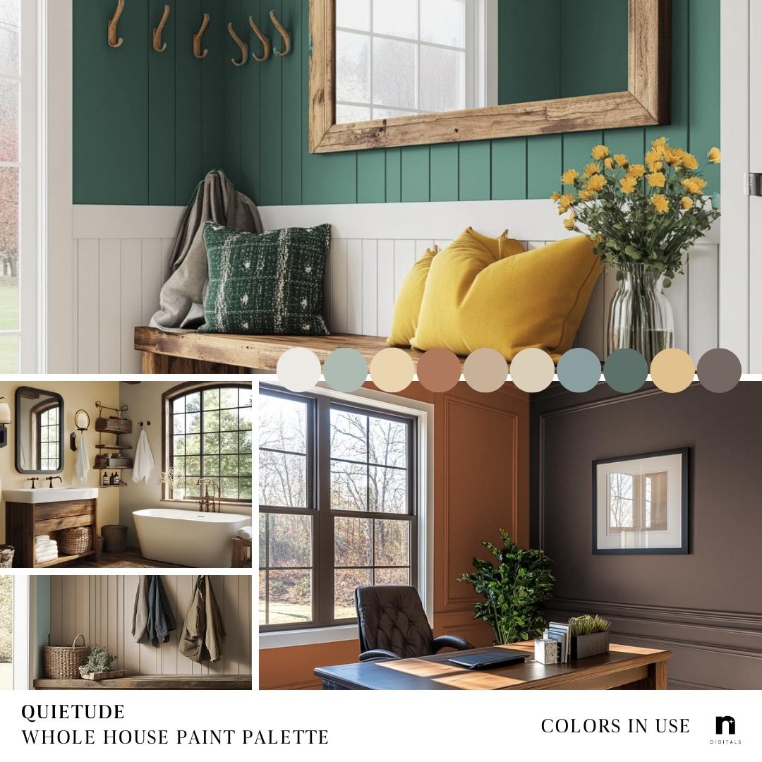 Color of the Year 2025 QUIETUDE HGTV Sherwin Williams Home Color ...