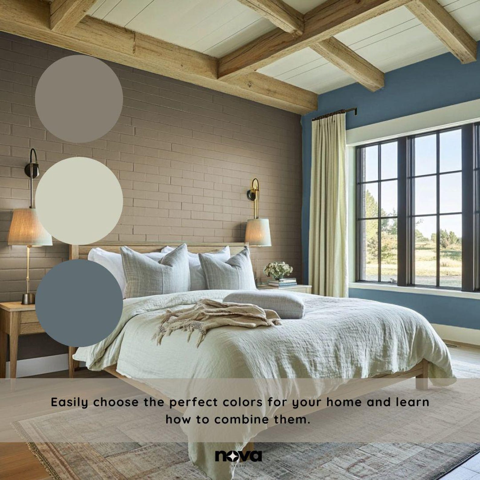 Sherwin Williams Rustic Farmhouse Whole House Color Palette, Modern ...