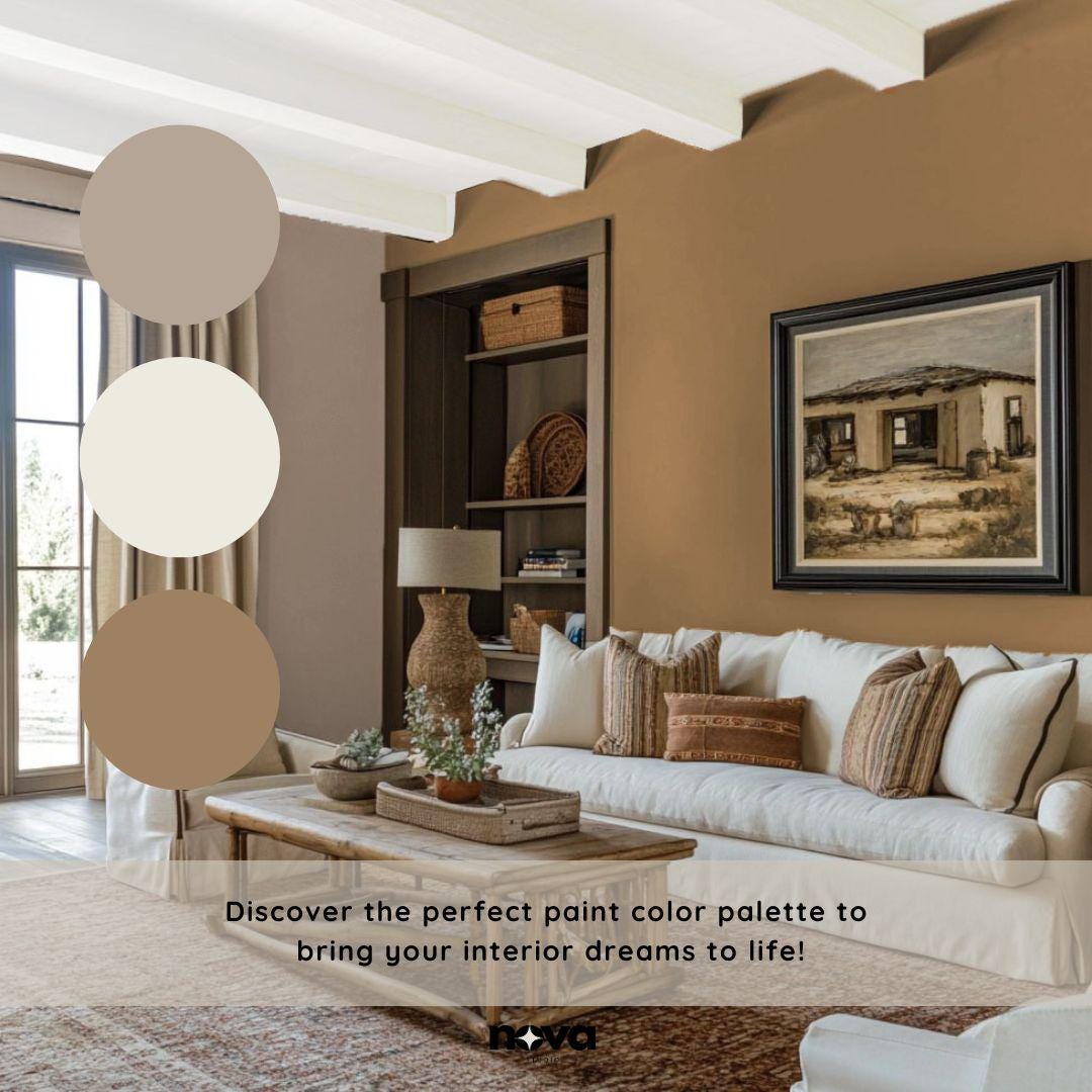 RUSTIC FARMHOUSE Sherwin Williams Home Paint Color Palette, Cottagecore ...