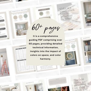 Alabaster Sherwin Williams Inspired Whole House Color Palette, Interior Designer Curated Digital Modern Home Paint Palette, Neutral Tones image 12