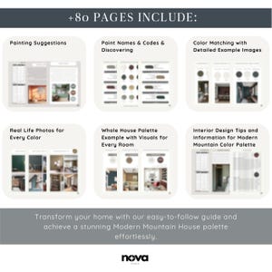 Nowoczesny dom w górach, paleta kolorów farb Benjamin Moore (PDF) zdjęcie 12