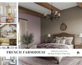 French Farmhouse Sherwin Williams Whole House Paint Palette, SW Home Color Scheme (Digital Download)