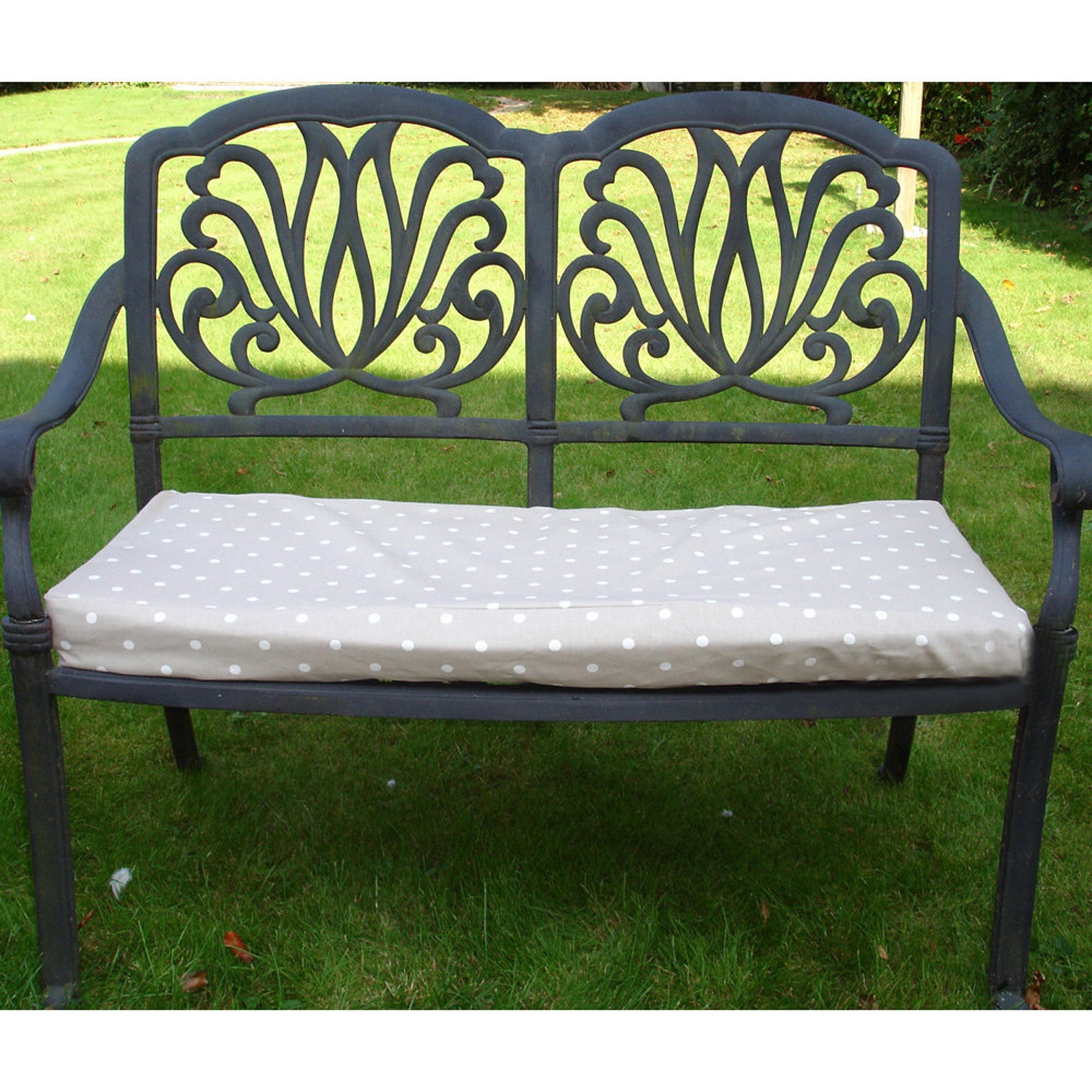 Bench Seat Cushion COVER Only Box Garden Patio Bench or Window Etsy UK