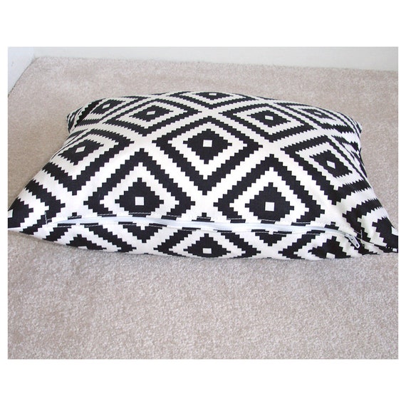 Black and white aztec pillow online