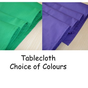 Tablecloth 150cm x 120cm Purple Church Altar Cloth Lent 1M 1 Metre x 1.5 Ecclesiastical St Patrick's Day