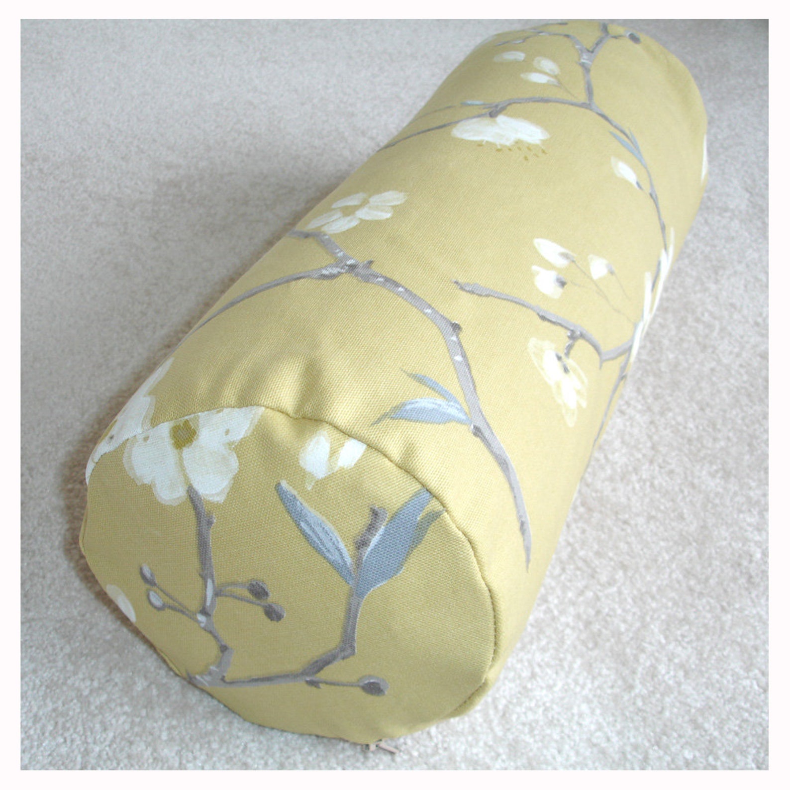 18x8 Cylinder Bolster Pillow Cover Neck Roll Round Etsy