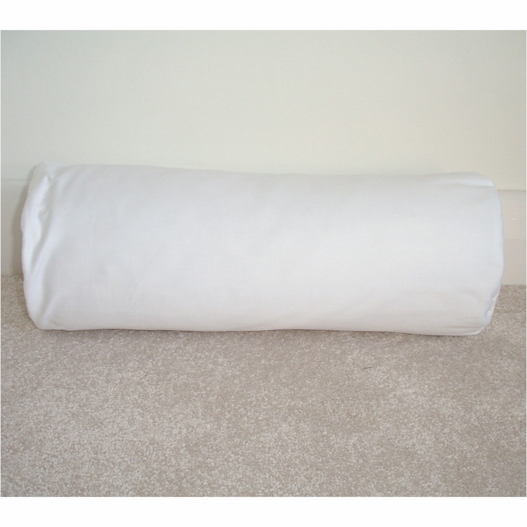16x6 Bolster Pillow Cylinder Round Neck Roll Cushion Pad Insert