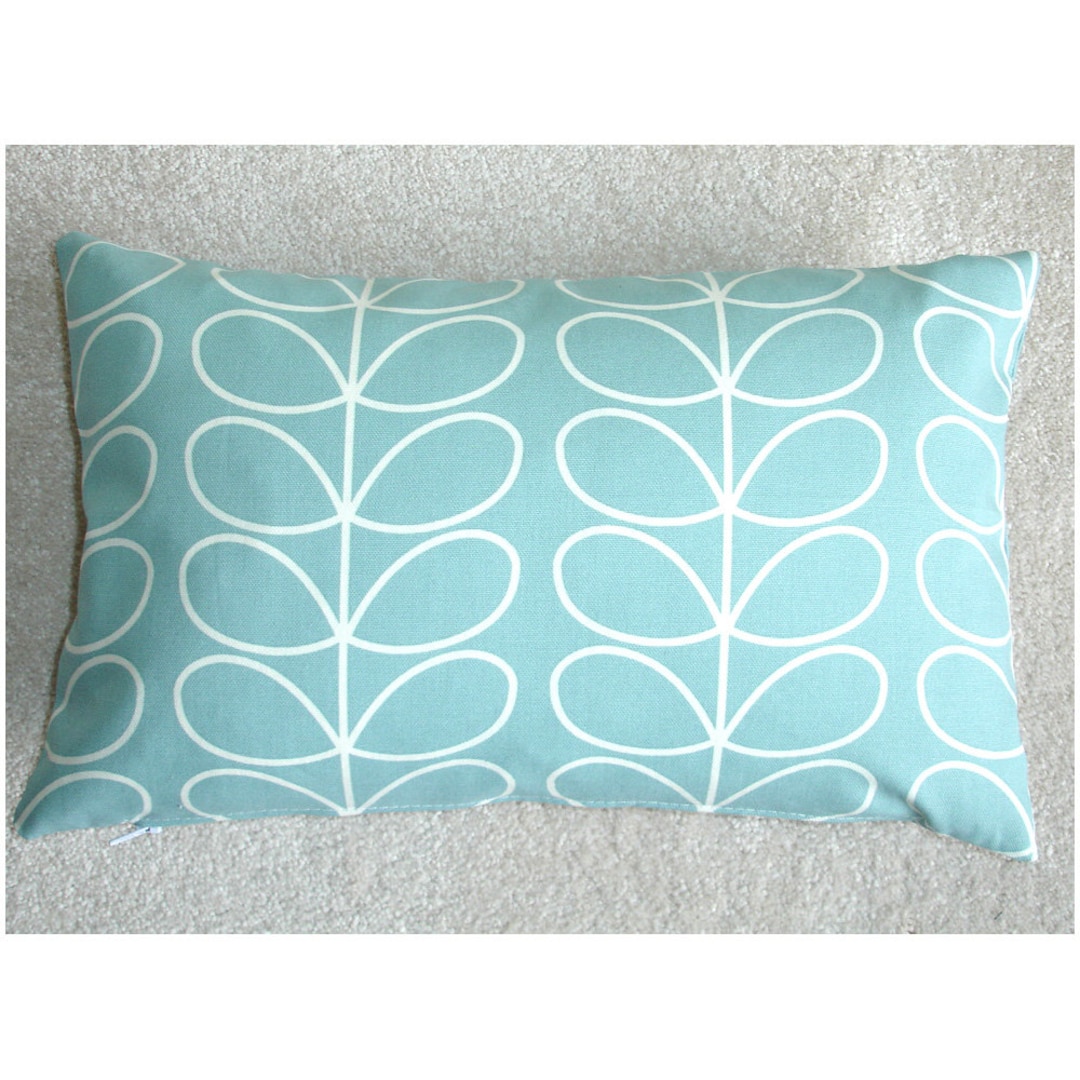 10x16 Tempur Travel Pillow Cover With Zip 40x26cm Duck Egg Cushion