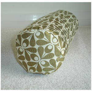 Green Bolster Cover Jacquard Weave Cylinder 16&quot; 18&quot; 6&quot; 8&quot; Round End Pillow Sham Cushion Case 6x16 8x18 Scatter Throw Zippered