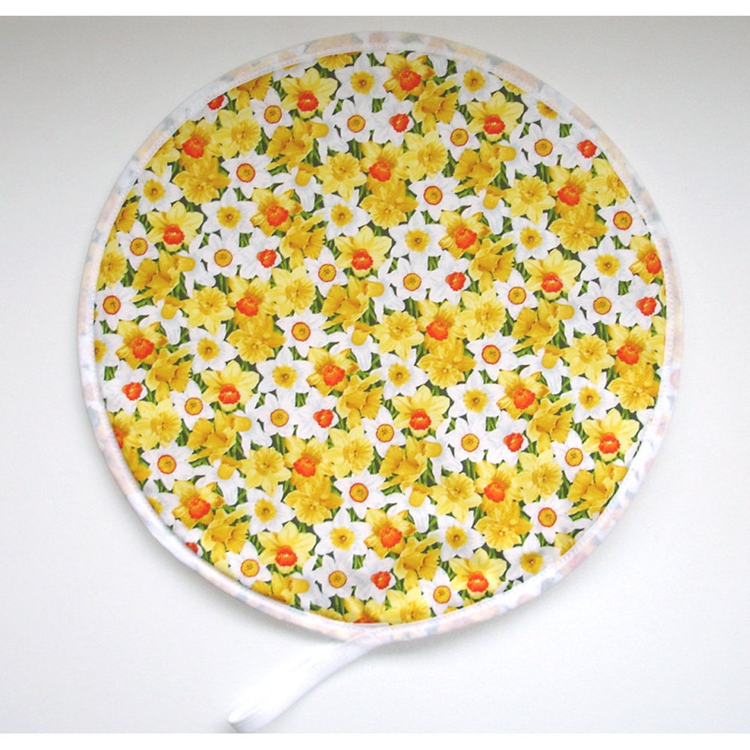 Daffodil Aga Hob Hotplate Lid Mat Pad Hat Round Cover Kitchen Etsy