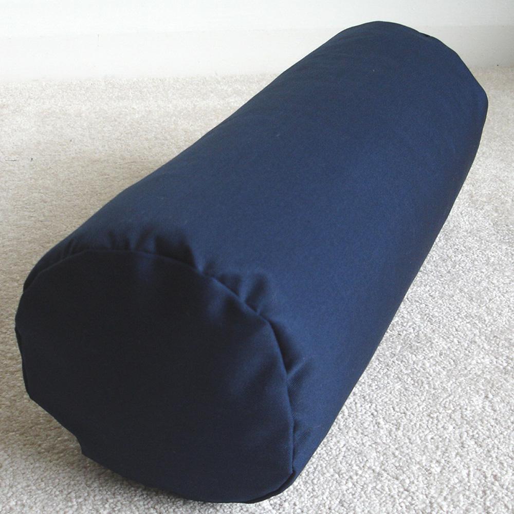 Navy blue bolster pillow hot sale