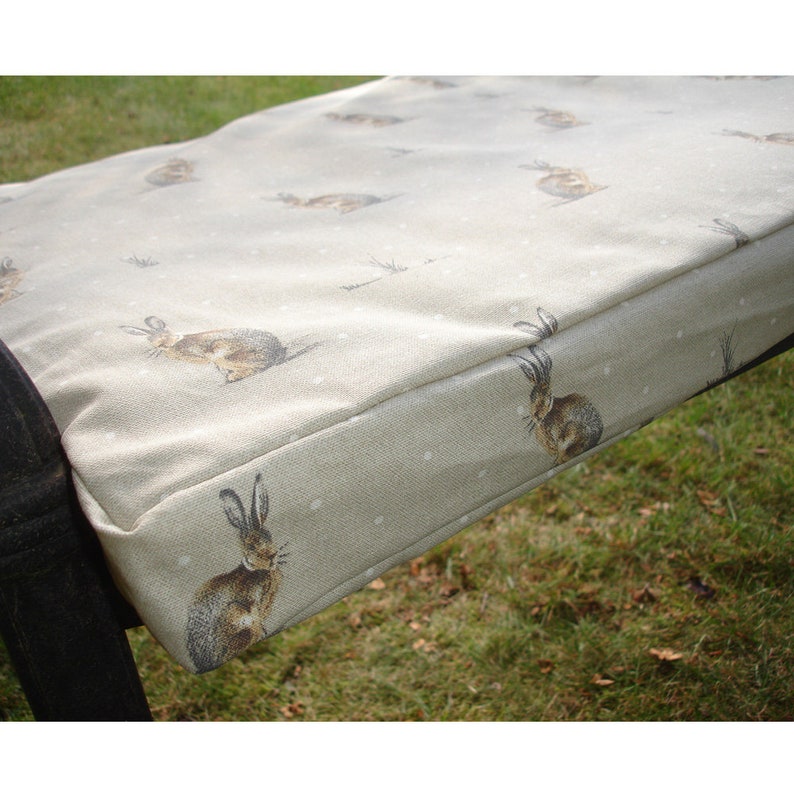 Bench Seat Cushion COVER Only Garden Patio Bench 100x45x6cm Etsy UK