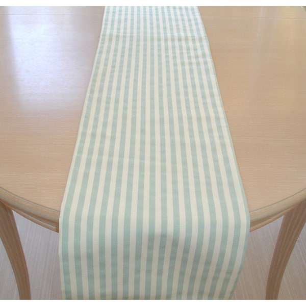 Duck Egg Blue Table Runner Etsy