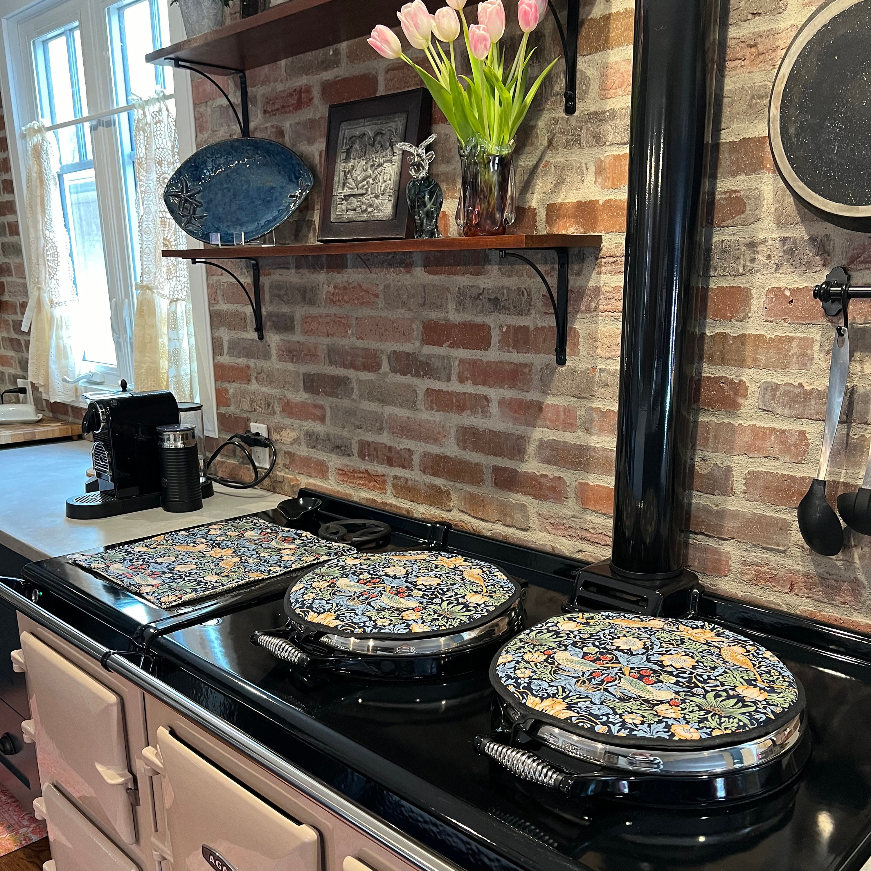 AGA R7 150 Series Induction Hob Cover Plus Round Hob Lid Covers