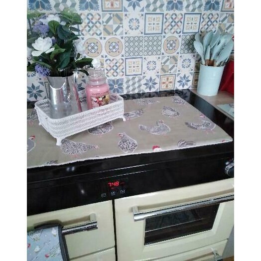 Induction Hob Cover 60x55cm Oven Stove Cooker Sophie Allport Bees