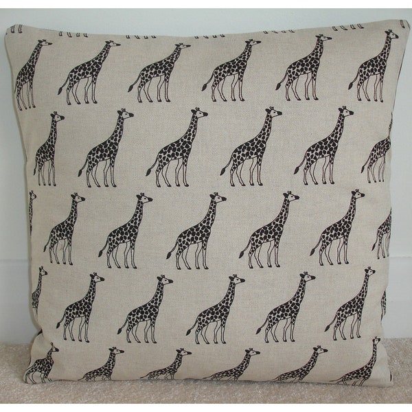 Giraffe Pillow Cover Etsy