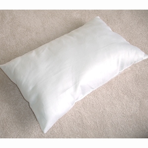 Custom Size - 10x14 Oblong Cushion Pad SMALL Travel Pillow Insert Inner Form 14x10 14&quot; x 10&quot; 35x25cm Rectangular Bolster