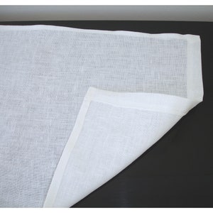 White Linen Church Altar Cloth 60