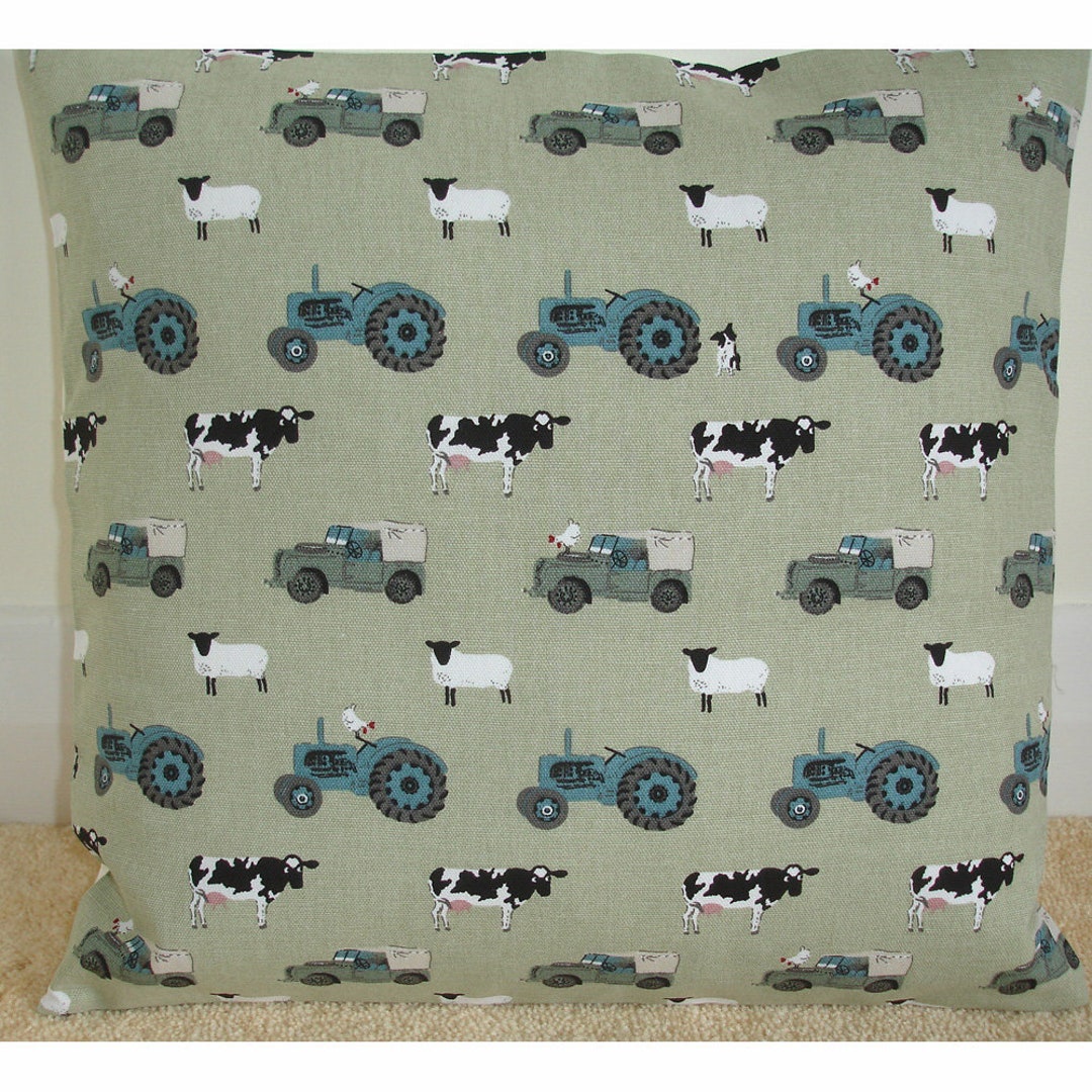 Sophie Allport on the Farm 16x16 Cushion Cover Pillow Sham Etsy