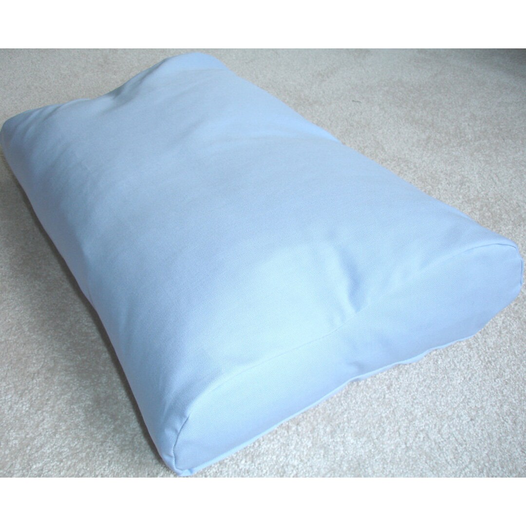 Tempur Original Pillow COVER ONLY Sky Blue Case Neck Pedic Small Medium