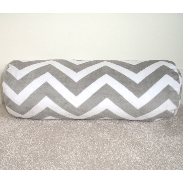 Gray Zig Zag Pillow Etsy