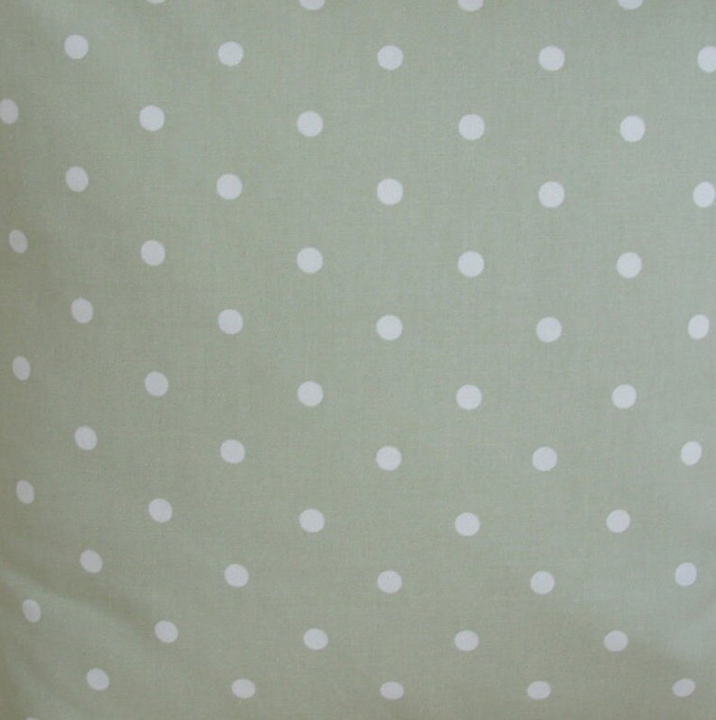 Napkins Polka Dot Dots Spots White Spotted Serviettes Yellow Grey Blue Duck Egg Pink Sage Green Beige Brown Single Napkin Set Table Linens image 9
