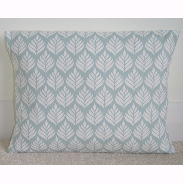 Duck Egg Oblong Cushion Etsy UK