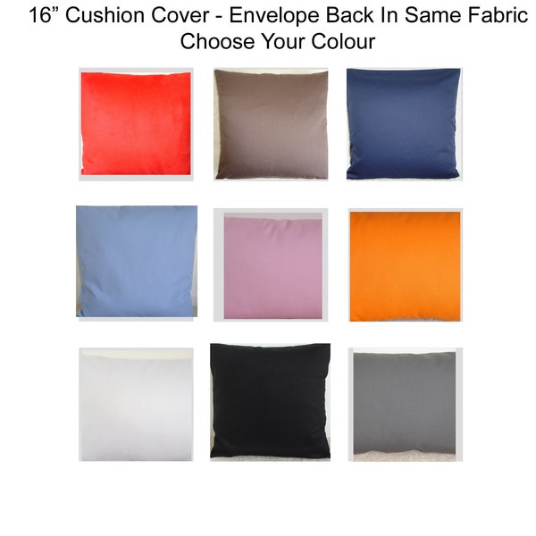 16x16 Pillow Cover Etsy