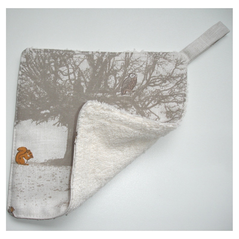 Pot Holder Kitchen Pad Mat Potholder Fox Rabbit Squirrel Owl