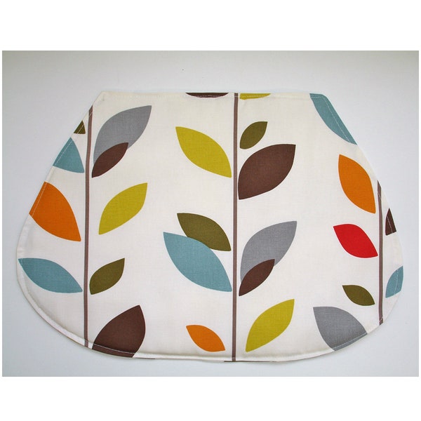 Leaf shaped placemats etsy