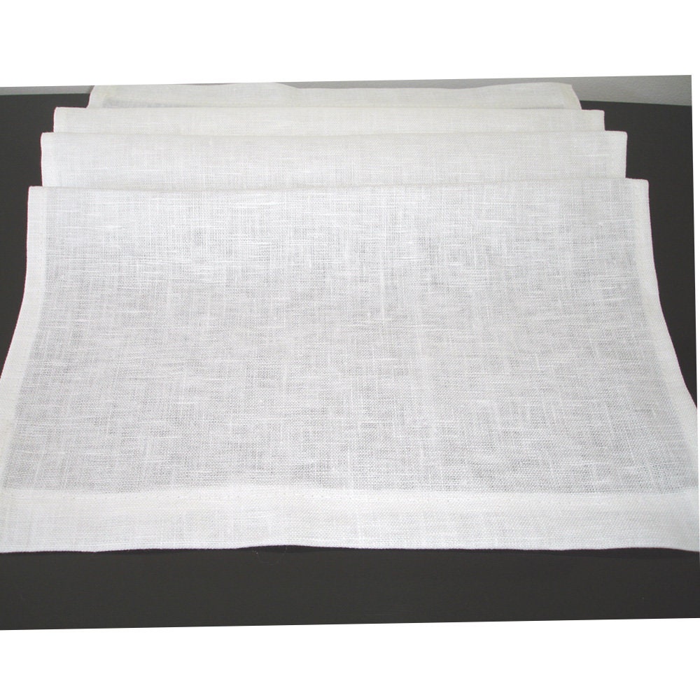 White Linen Church Altar Cloth 60
