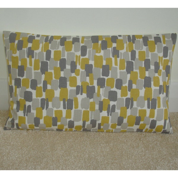 Mustard Oblong Cushion Etsy