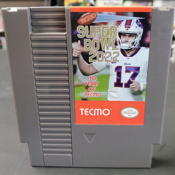 Nintendo 8 bits - Tecmo Super Bowl 2022 - Nouvelle cartouche NES - Livraison gratuite