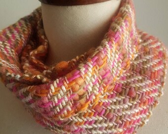 Handwoven Infinity neck Scarf