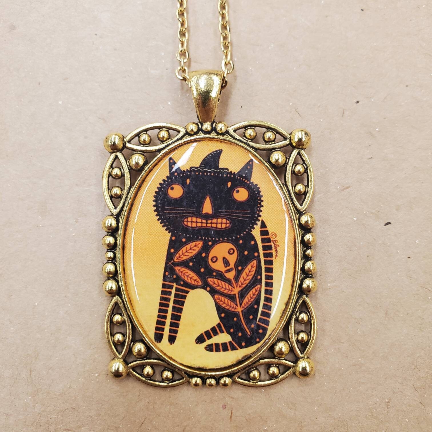 Buy SCAREDY 3 CATS Tv Show Halloween Pendant Necklace Digital Online in  India 