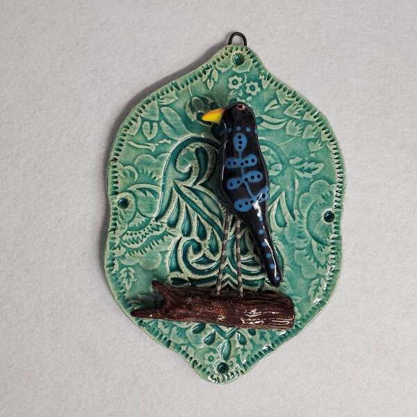 Ceramic House Plaque Etsy