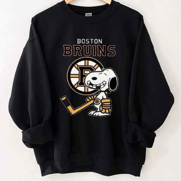 Retro Boston Bruins Sweatshirt, Bruins Tee, Hockey Sweatshirt, College Sweater, Hockey Fan Shirt, Boston Hockey Shirt, Gift for Fan