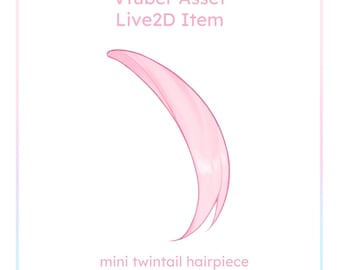 Mini Twintails Hairpiece - Live2D Item
