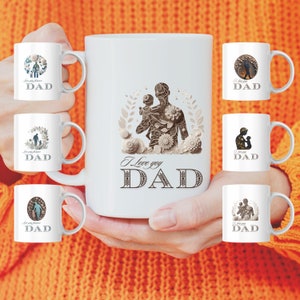 Father’s Day Gift, Dad Mug Wrap, Sublimation Bundle Mug Wrap 11oz/15oz, Mug Sublimation Design, Mug Wrap Template, Instant Digital Download