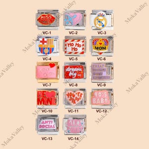 Personalized Italian Bracelets | Custom Italy Charms | Vintage Italian Charm | Handmade Birthday Gift | DIY Gift