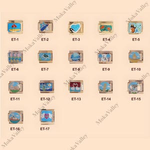 Personalized Italian Bracelets | Custom Italy Charms | Vintage Italian Charm | Handmade Birthday Gift | DIY Gift