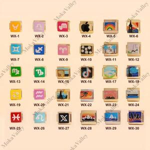 Personalized Italian Bracelets | Custom Italy Charms | Vintage Italian Charm | Handmade Birthday Gift | DIY Gift