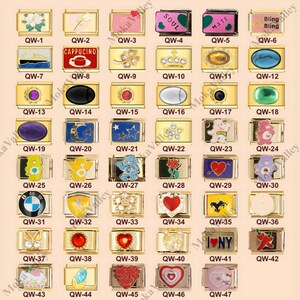 Personalized Italian Bracelets | Custom Italy Charms | Vintage Italian Charm | Handmade Birthday Gift | DIY Gift